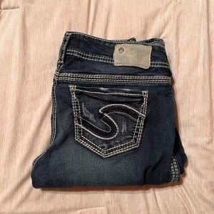 Silver Bootcut Jeans